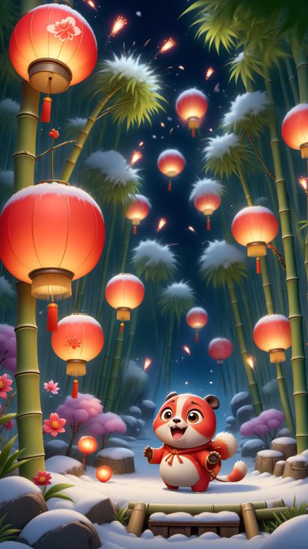 Chinese Spring Festival scene_XSE_GAME_V1|新年主题_节日背景场景_思恩
