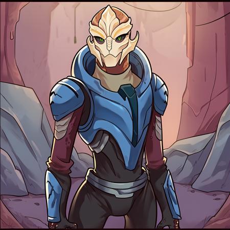Turian (Male + Female) - Mass Effect Concept Lora - PonyXL