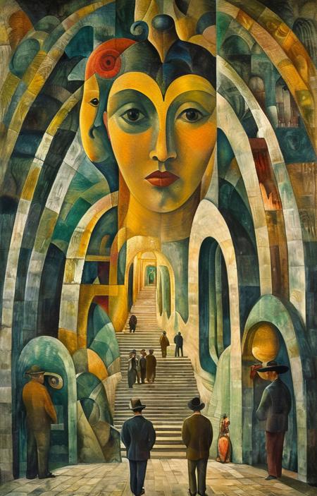 style of Diego Rivera [SDXL] 290