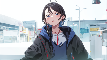 Saegusa Yuu (from Protocol Rain)
