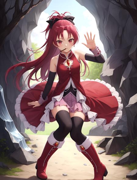 LoRA Kyoko Sakura (+Cosplay) / Mahou Shoujo Madoka Magica版本Sakura (ID: 405291)