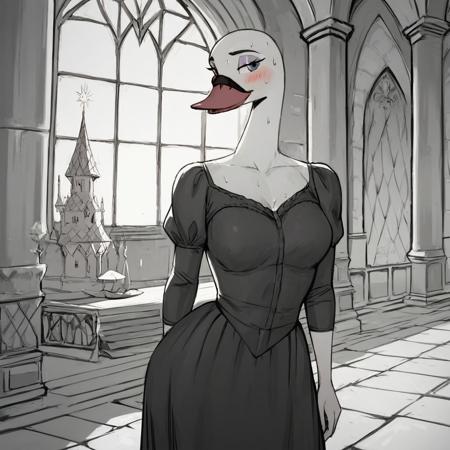 Odette | Swan version (the swan princess) 1994 (V1)