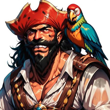 Bird On Shoulder (Raven, Owl, Parrot) | Pony/IL
