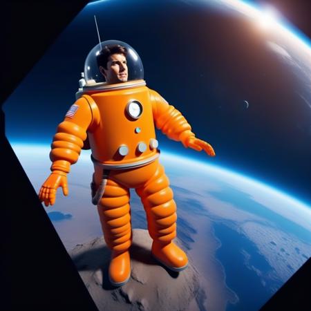 Tintin spacesuit - SDXL