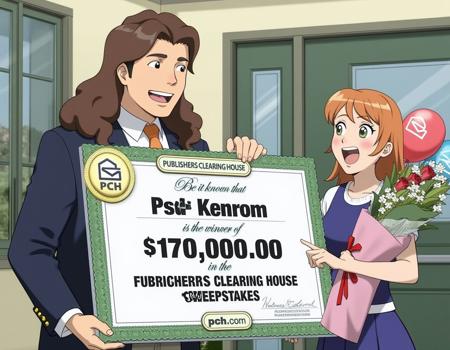Publishers Clearing House Sweepstakes Winner Style
