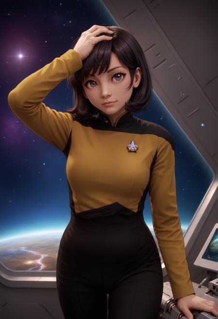 Star Trek TNG uniforms (standalone for early seasons version update) (pony)