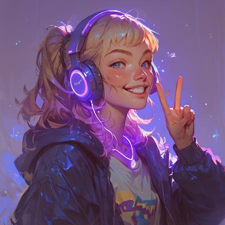 Glowing Fashion Portraits