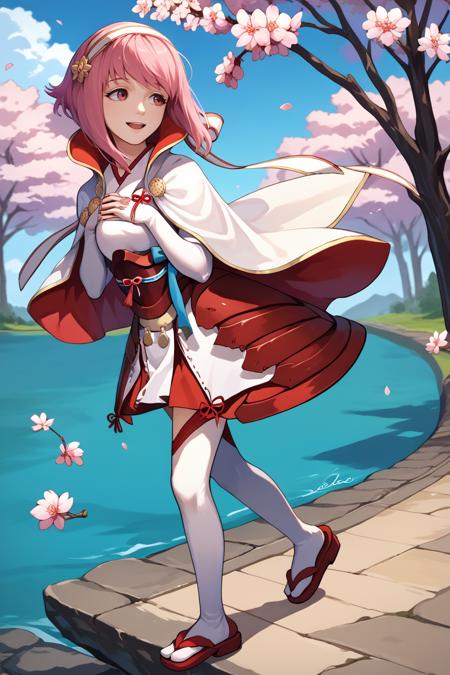 Sakura/サクラ (Fire Emblem Fates) SDXL LoRA | 4 Outfits [Pony Diffusion]