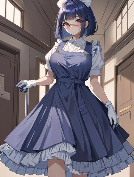 Long Puffy Nurse Uniform