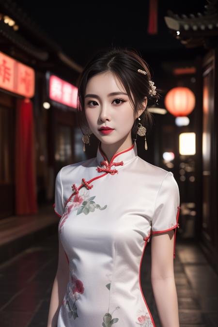 A simple china dress 一件简单的旗袍