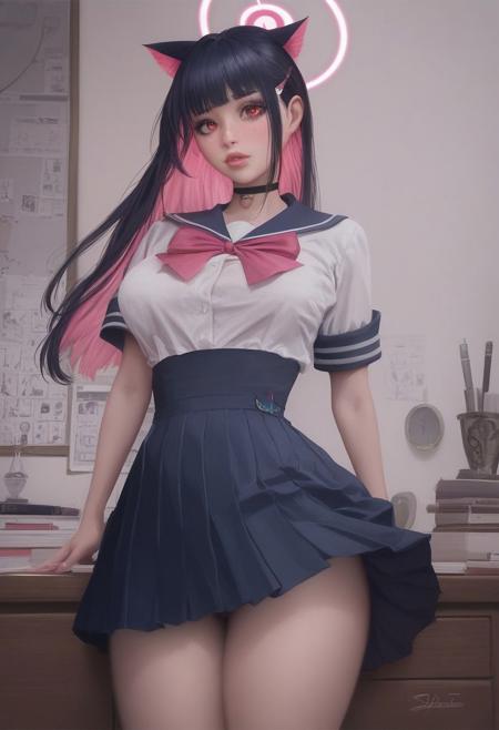 Kyoyama Kazusa (Blue Archive) [PONY XL] by UOC版本Kazusa (Blue Archive) (Blue Archive)
