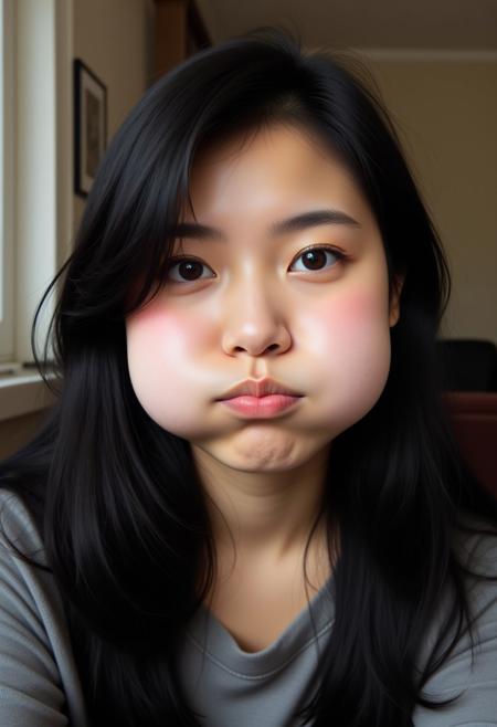 Puffed Out Cheeks / Full Mouth [FLUX/SDXL]