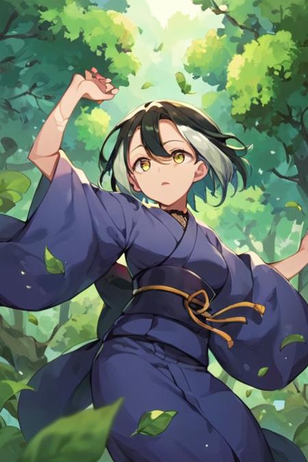 Konoha Sensei (Kunoichi Tsubaki) PonyXL | コノハ(くノ一ツバキの胸の内)