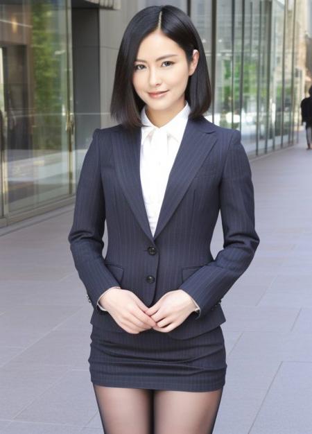 OL平均顔/Average face of Japanese women working in an office.