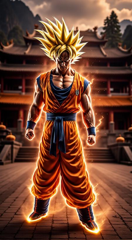 Son Goku - Dragon Ball - Flux1.D & SDXL