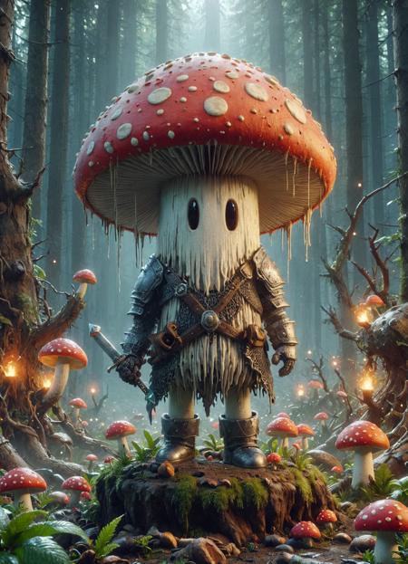 DonM - Shroom Knight [SD,SDXL,Pony]