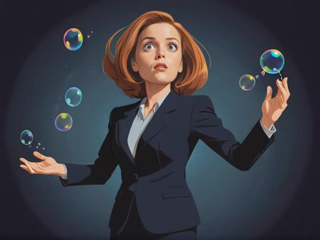 Dana Scully Character LoRA SDXL