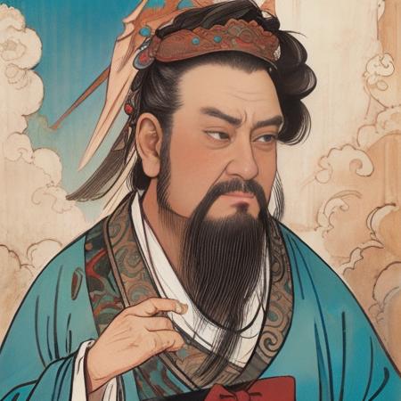 Chinese Mural painting style（中国壁画风）