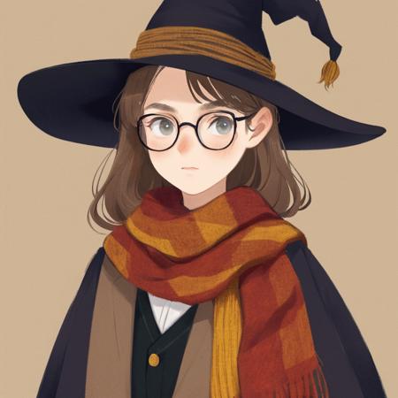 Hand-drawn portrait