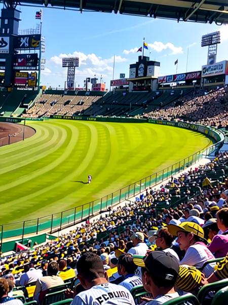 甲子園球場＆トラッキー Hanshin Koshien Studium & ToLucky