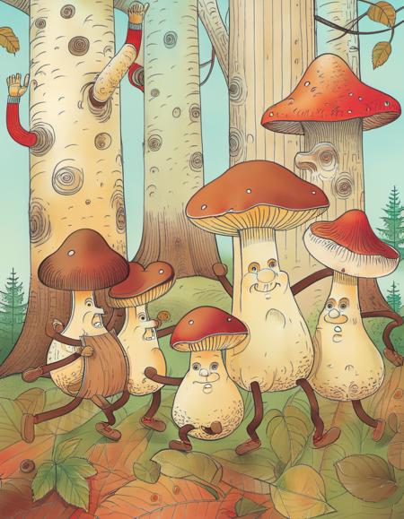 Modern Children Book - SDXL 1.0