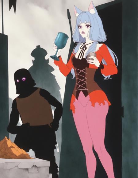 Belladonna Of Sadness (Kanashimi no Beradonna, 1973) style -- LoCon for Pony, LoRA for AnimagineXL 3.1