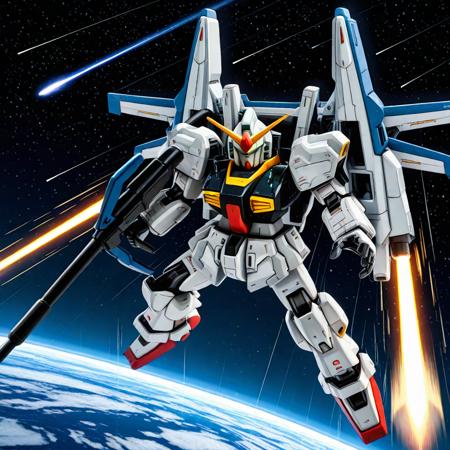 Mobile Suit Gundam FXA-05D_RX-178 スーパーガンダム [Mk-II DEFENSER]