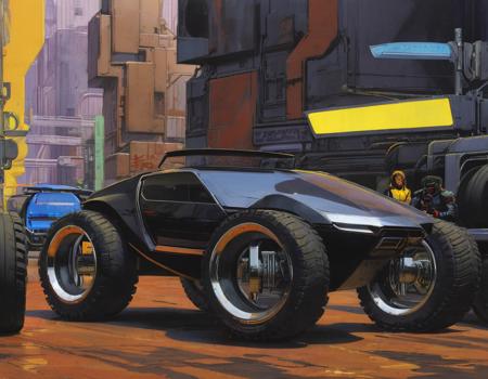 Syd Mead SDXL 1.0 Art Style LoRA