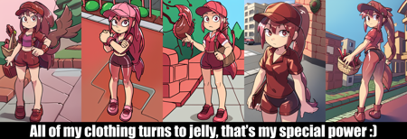 TheFoodMage - JellyMage Character LoRA