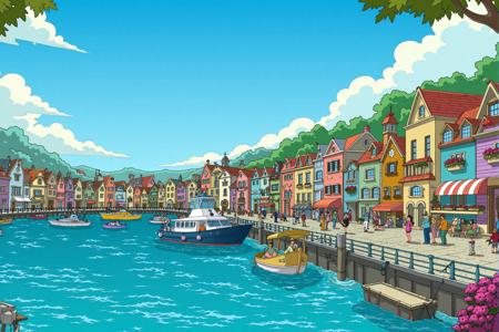 Futurama cartoon style