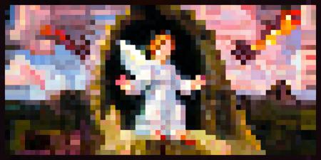 Minecraft Painting Style