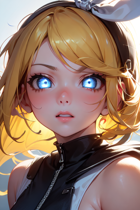 Rin Kagamine (with shiny eyes)