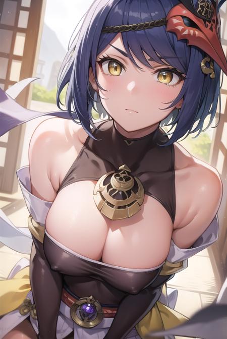 Sara Kujou (九条裟羅) (九条裟罗) (九條裟羅) - Genshin Impact (原神)