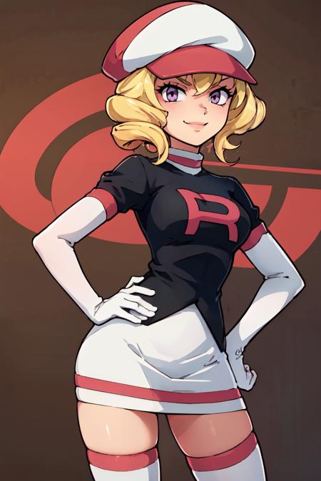 Domino: Black Tulip | ドミノ (Pokemon)  [Pony & SD1.5]