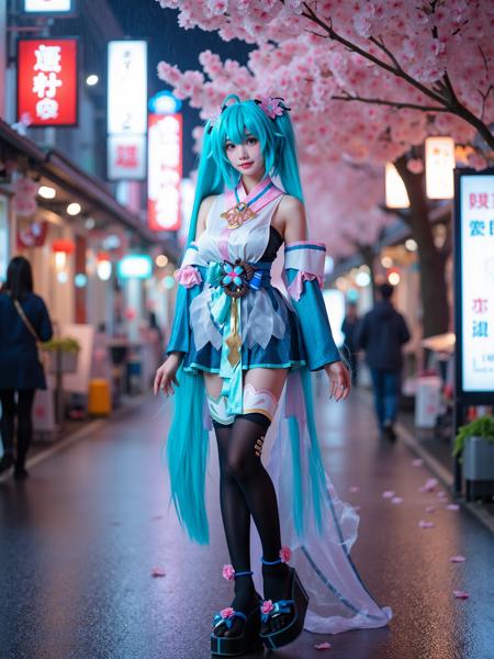 [Flux.1 D][Realistic] Hatsune Miku cosplay costume collection | 初音未来 cosplay 服饰合集