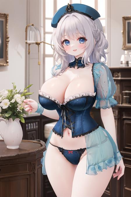 Puffy Sleeve Corset Tops