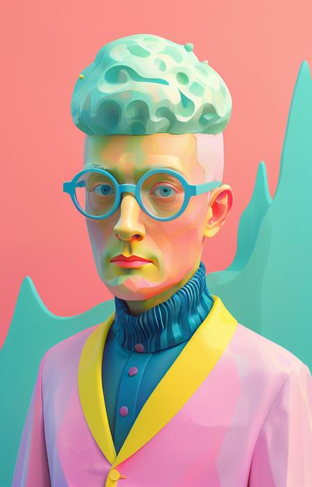 style of Julian Glander [SDXL] 371