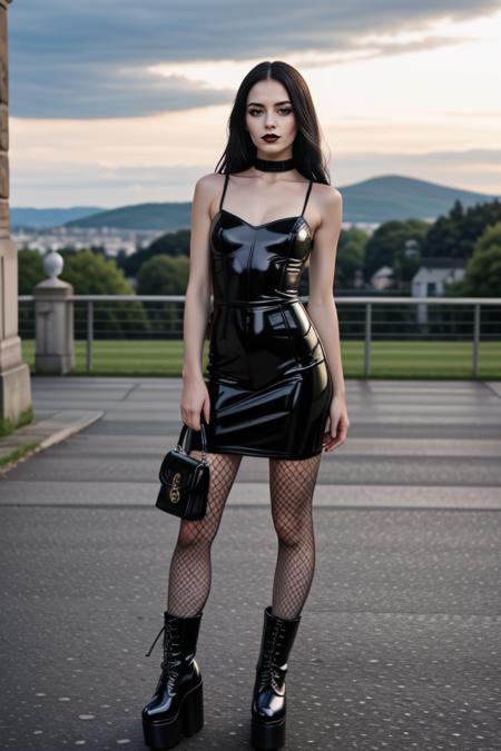 Latex Dresses Collection By Stable Yogi版本Latex_Gothic_Short_Dress (ID: 297835)