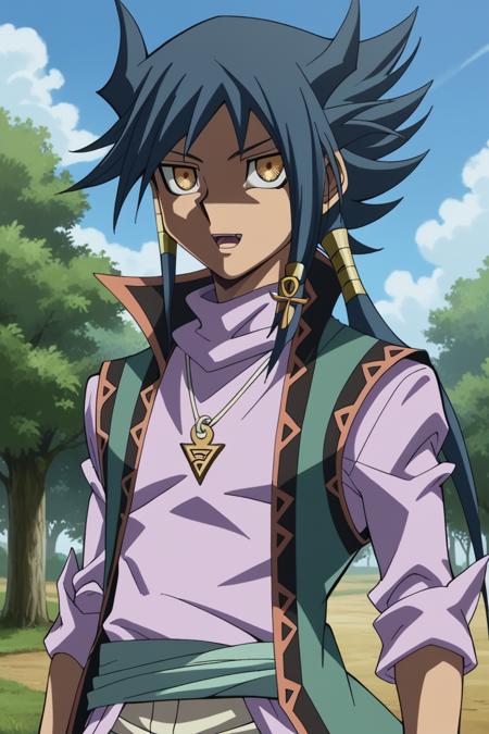 Aigami (藍神) / Diva (ディーヴァ) - Yu-Gi-Oh! The Dark Side of Dimensions (遊☆戯☆王 THE DARK SIDE OF DIMENSIONS) - (Pony)