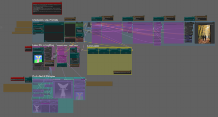 Flux GGUF with Lora workflow (For Low VRAM GPUs)