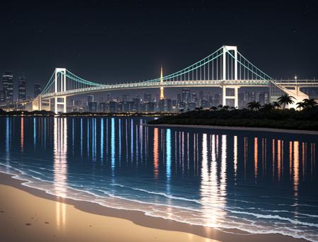 レインボーブリッジ お台場海浜公園 / Rainbow Bridge from Odaiba Seaside Park
