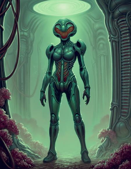Scorn Environment Art Style Flux