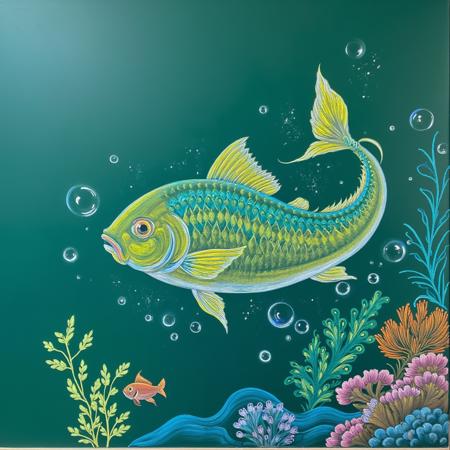 Chalk Drawing style |F1