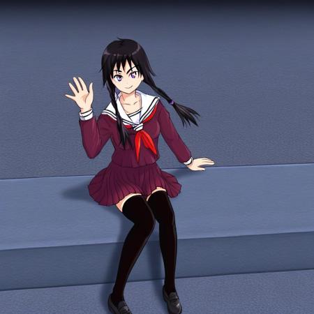 Akari Furutaka From Yandere School版本V1 (ID: 1052851)