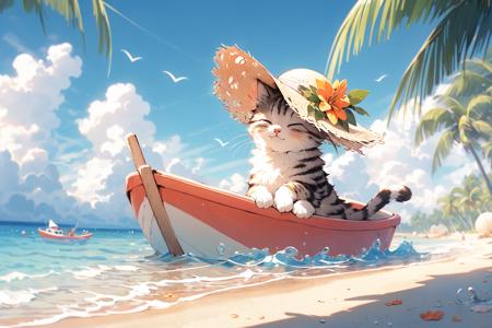 猫猫/Cute cat /midjourney style cat  Lora