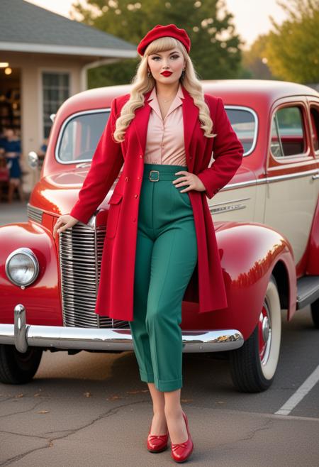 Dynamic Wildcard - pin-up from 1940s unleashed