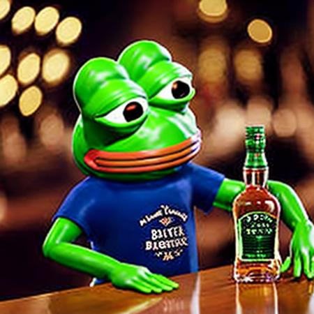Pepe the Frog Realistic / Rendered