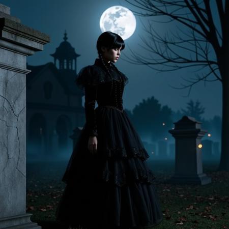 Wednesday Addams (Jenna Ortega) - Flux