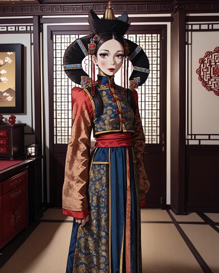 Mongolian Fashion - Traditional Mongolian Headdress and Clothing