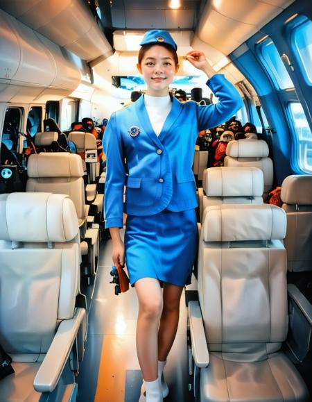 客室乗務員(Flight attendant)
